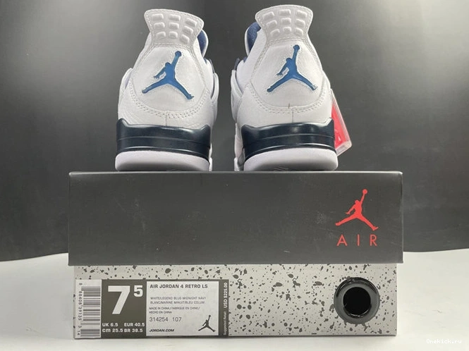 One Kick Retro 4 Columbia Jordan Attractive 3901 314254- 1013